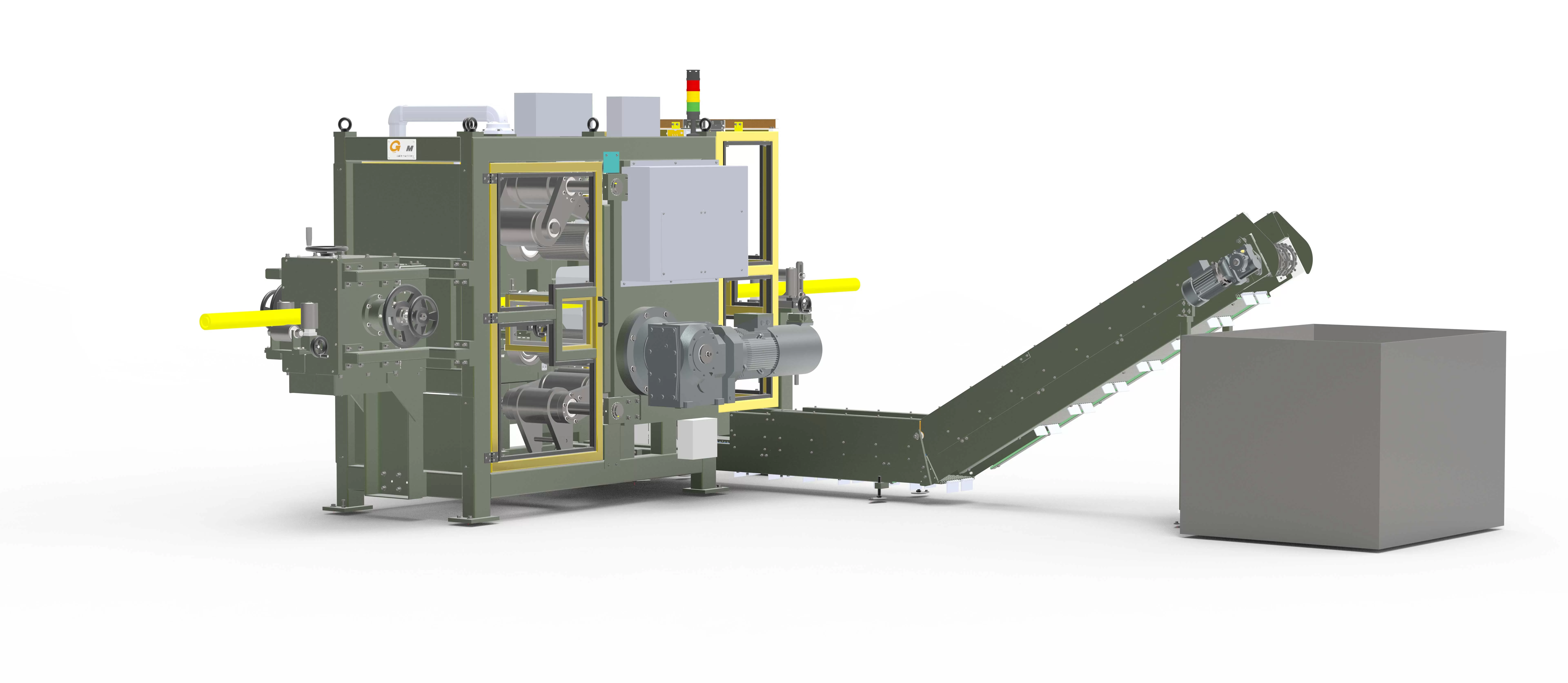 Heavy Duty Cable Stripping and Sheath Breaking System